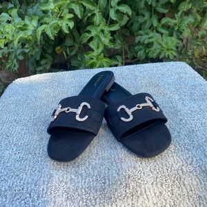 Black sandals